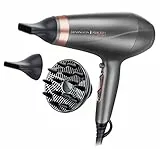 Remington Asciugacapelli Professionale alla Cheratina, Capelli Lisci e Setosi, Motore AC, 2200 W, Keratin Protect AC8820