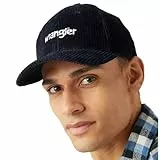 Wrangler Cappellino Corduroy Cappello, Blu Navy, Taglia Unica Uomo