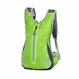 ONTYZZ Zaino per Bici Mountain Bike Zaino MTB Piccolo Trekking Zaino Sportivo Unisex Impermeabile Zaino per Ciclismo Zainetti Escursionismo Zainetto per Bici Alpinismo Viaggio Zaini da Sci Verde
