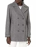 Amazon Essentials Giaccone alla Marinara Soffice a Maniche Lunghe Donna, Grigio Puntinato, XXL