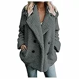 RYTEJFES Donne Giacche Inverno Vendita A Buon Mercato 48 Cappotto Lungo Trapuntato Delle Signore Giacca Invernale Sale Giacca Donna Nero Corto Buffer Inverno Giacca In Pile ¥, Grigio 2, s