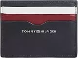 Tommy Hilfiger TH Centrale Liscia CC Supporto, Portafogli Uomo, Space Blue, Taglia Unica