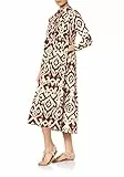 Goldenpoint Mare Donna Abito Chemisier Lungo Ashram, Colore Marrone, Taglia S