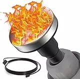 Testine di Massaggio a Calore, HOPOSO per la maggior parte delle pistola massaggio muscolare testa di massaggio, Sostituibili Accessori e Funzione di riscaldamento confortevole