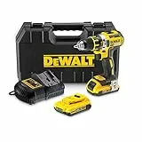 Dewalt - Trapano Avvitatore 2 Batteria Xr 18V 2,0Ah Dcd790D2-Qw In Valigetta