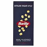 Barilla Pasta Ditalini Rigati N.47, Pastina di Semola di Grano Duro, I Classici, 500g