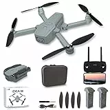 IDEA36 GPS Drone con telecamera 4K Professionale Pieghevole Quadcopter Modalità seguimi 5GHz WiFi per Principianti/Adulti