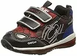Geox B Todo Boy A, Sneakers Bambini e ragazzi, Blu/Rosso (Navy/Red), 25 EU