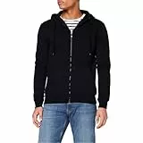 FM London Hyfresh, Felpa da Uomo con Cappuccio e Zip e Fodera in Pile