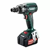 Metabo, Avvitatore a percussione, a batteria SSW 18 LTX 400 BL, 602205650