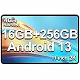 TECLAST 2K Tablet 11 Pollici T50 Android 13 Tablet Gaming, 16GB RAM+256GB ROM(TF 2TB), 4G LTE Dual SIM+5G WiFi, T616 Octa-Core 2.0GHz, TDDI 2000x1200 IPS, 20MP Camera/BT5/Widevine L1/GPS/7500mAh-2023