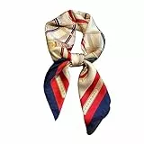 KOOYOL Seta Bandane Sciarpa Donna Sciarpe Seta Bandane Sciarpa Quadrata Grande Sciarpa Di Seta SciarpaCopricapo con sciarpa al collo