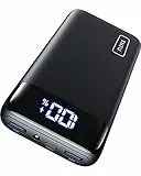 INIU Power Bank, 20000mAh Powerbank Ricarica Rapida USB C Input & Output 22,5W Caricatore Portatile PD3.0 QC4.0, Powerbank 3A con Torcia Pacco Batteria per iPhone 15 14 13 12 Pro Samsung S21 iPad etc