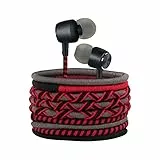 URIZONS Auricolari, Cuffiette Cuffie con Microfono e Controller, Isolamento del Rumore, Bassi Potenti, Headset Stereo 3.5 mm per iPhone, Samsung, Xiaomi, Sony, Huawei etc