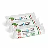 VIROSAC Sacco Frigo - Sacchetti per la Conservazione e la Congelazione Degli Alimenti, Trasparente, 28 x 40, 50 Pezzi per Rotolo, Kit da 3 Rotoli,