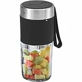 WMF Kitchen Minis Mix on the Go, mini mixer to go, frullatore USB, frullatore personale ricaricabile, frullatore portatile per frullati, frullatore portatile per frullati, frullati, Cromargan