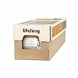 Marchio Amazon - Lifelong, Alimento per cani, Paté con pollo e un cuore gourmet con carote, 10 confezione da 300g