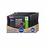 NIVEA MicellAir Professional Salviettine Struccanti in Confezione da 6 x 20 Pezzi, Salviette Struccanti per Trucco Waterproof, Salviettine Viso con Ingredienti Vegetali