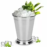 400ml Mint Julep Cup,Moscow Mule Mint Julep Cup Acciaio Inossidabile Cup Tazza da Cocktail per Bevande Miste Party Beer