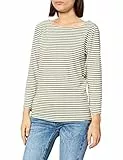 ONLY Onlfifi 3/4 Boatneck Top Box Jrs Blouse, Sea Spray/Strisce: Cloud Dancer, S Donna