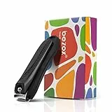 BEZOX Tagliaunghie con tagliaunghie, senza splash, tagliaunghie per uomo e donna, 9,2 cm
