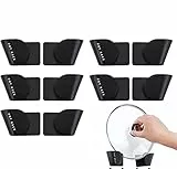 VIMIA 10PZ Porta Coperchi Pentole, Supporto per Padello Organizer Coperchi Pentole Regolabile Per Armadietto,Cucina,Parete