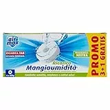 Air Max D0092 - Ricarica Tab Mangiumidità, Fragranza Neutra, 4 x 450 gr