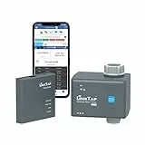 LinkTap G1S Computer per Irrigazione Intelligente con Gateway – Programmatore irrigazione Batteria per Prati e Giardino con Smart App, Riconosce Le Condizioni Meteo, Portata più Lunga del WiFi, IP66