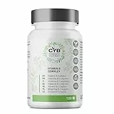 CYB | Vitamina B Complex - Complesso Vitaminico B - Alto Dosaggio 180 Compresse - Acido Folico - Biotina - Vitamina B12 - Integratore Vegano Quotidiano - Tutte le 8 Vitamine B Essenziali
