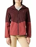 All Terrain Gear by Wrangler Giacca Impermeabile, Cioccolato, L Donna