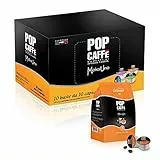 POP CAFFE' MOKA UNO .1 MISCELA INTENSO 100 CAPSULE COMPATIBILI UNO SYSTEM, ILLY E KIMBO