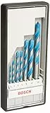 Bosch Professional Set da 7 Pezzi di punte multiuso CYL-9, Multi Construction, accessori per trapani con interfaccia per punte a codolo circolare