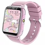 YEDASAH Orologio Smartwatch Bambini 26 Giochi, Schede Didattiche, Storie Audio, Contapassi Calorie, Fotocamera, Musicale, Sveglia, Orologio Intelligente per Ragazza e Ragazzo