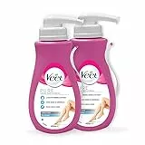 Veet Crema Depilatoria Pelli Sensibili, per Gambe, Braccia, Ascelle e Zona Bikini 400 ml, Maxi formato, 2 confezioni