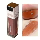 Rossetto liquido | Rossetto Nude Rossetto Effetto Specchio Per Donna,Trucco labbra, rossetto rosso a prova di sbavature, trucco rossetto a specchio, coppetta non appiccicosa, rossetto Jingling