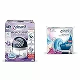 Ariasana Aero 360° Kit Assorbiumidità, Deumidificatore Ricaricabile Non Elettrico, Assorbi Umidità & Aero 360° Ricarica Tab Lavanda Per Dispositivo Aero 360° Kit, Assorbi Umidità