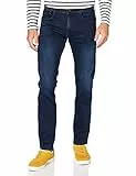 REPLAY Jeans Uomo Anbass Slim Fit Super Elasticizzati, Blu (Dark Blue 007), W34 x L32
