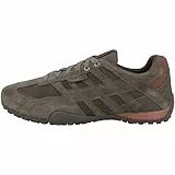 Geox Uomo Snake K, Scarpe da Ginnastica, Grey Brick, 45 EU
