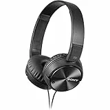 Sony MDR-ZX110NC - Cuffie antirumore con magneti al neodimio e altoparlanti 30 mm, colore: Nero (Renewed)