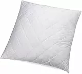 Amazon Basics Pillow quilted, Cover: 100% Microfiber, 65x65 cm set of 2 - D