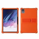 FKQLH Custodia per MB1001 Tablet 10.1, Protettiva per Bambini Supporto Cover per MB1001/Okaysea 10.1 Tablet,for HAPPYBE/ANYLAKE/Freeski OLEXEX Bestski/Velorim/CZZ /ZZB 10 Pollici, Arancia