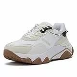 Guess MICOLA, Scarpe con Lacci Donna, White, 38 EU