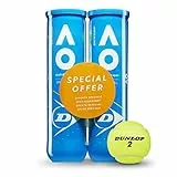 Dunlop Sport 45566168498, Palline Unisex Adulto, Giallo, Giallo