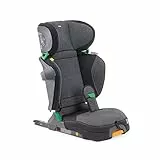 Chicco Fold&Go I-Size Seggiolino Auto 15-36 Kg, Bambini 3-12 Anni, Grigio, 47 x 46 x 67 cm