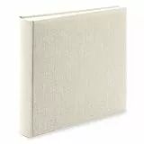 goldbuch - 31605 - Album fotografico Summertime Trend 2, 100 pagine bianche con divisori in pergamena, con copertina in lino, fino a 600 foto, carta di alta qualità, colore: beige, 30 x 31 cm