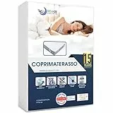 Dreamzie Coprimaterasso Matrimoniale 180x200cm - OEKO TEX - 4 Angoli Elastici - Impermeabile