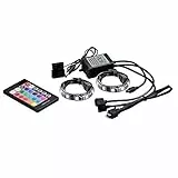 Deepcool 350 RGB Striscia LED (2X) Multicolor, Installazione Magnetica, con Telecomando