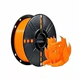 iBOSS PLA Plus (PLA+) Filamento 3D 1,75 mm, filamento stampante PLA Plus, precisione di misurazione +/- 0,02 mm, bobina da 1 kg (2,2 LBS) 3D per stampante 3D, colore arancione