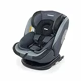 Foppapedretti Iturn DuoFix Seggiolino Auto Gruppo 0+/1/2/3 (0-36 Kg) per Bambini dalla nascita fino a 12 Anni circa, Grigio (Silver)