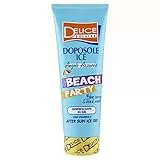 Delice Solaire Beach Party Doposole Ice Angelo Azzurro, After Sun Rinfrescante in Gel, Fragranza Blue Curacao & Black Vanilla, Dermatologicamente Testato - 250 ML